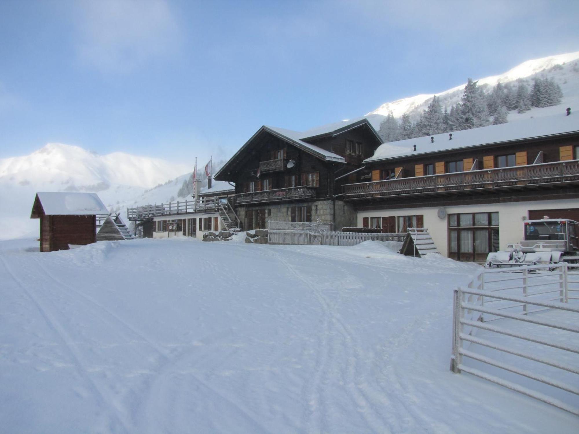 Hotel-Restaurant Le Relais Panoramique Les Crosets Bagian luar foto